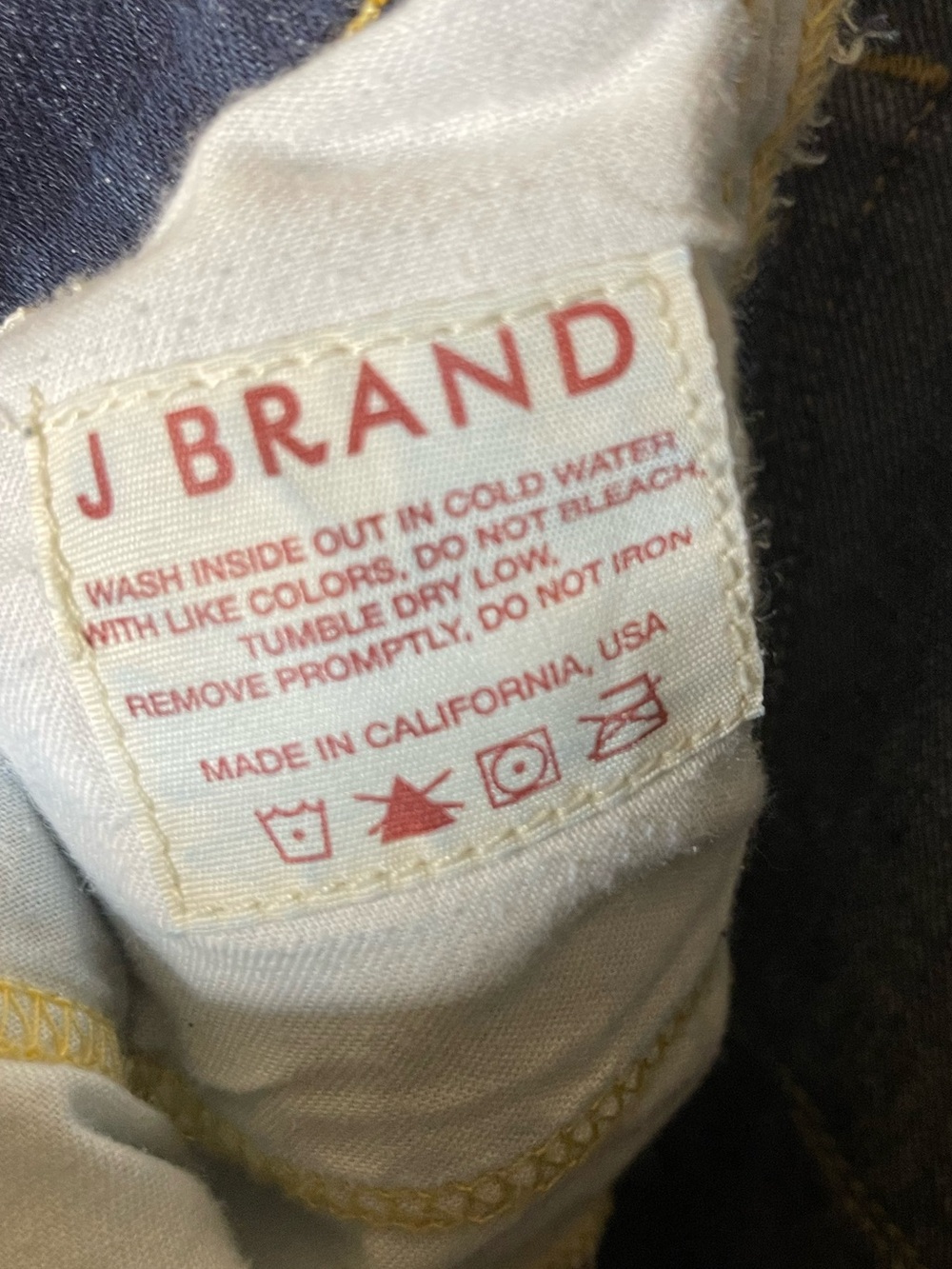 J Brand Women's Dark Blue Bootcut Jeans Sz 30 - Picture 6 of 7